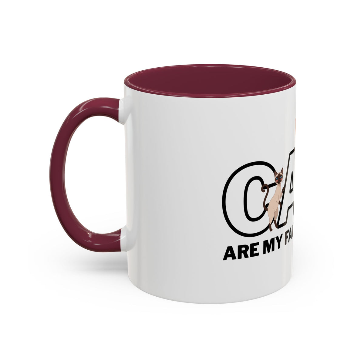 Cats Are My Favorite People Cat Lover Mug