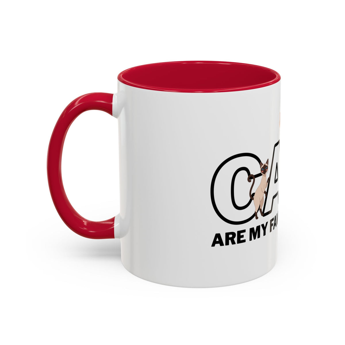 Cats Are My Favorite People Cat Lover Mug