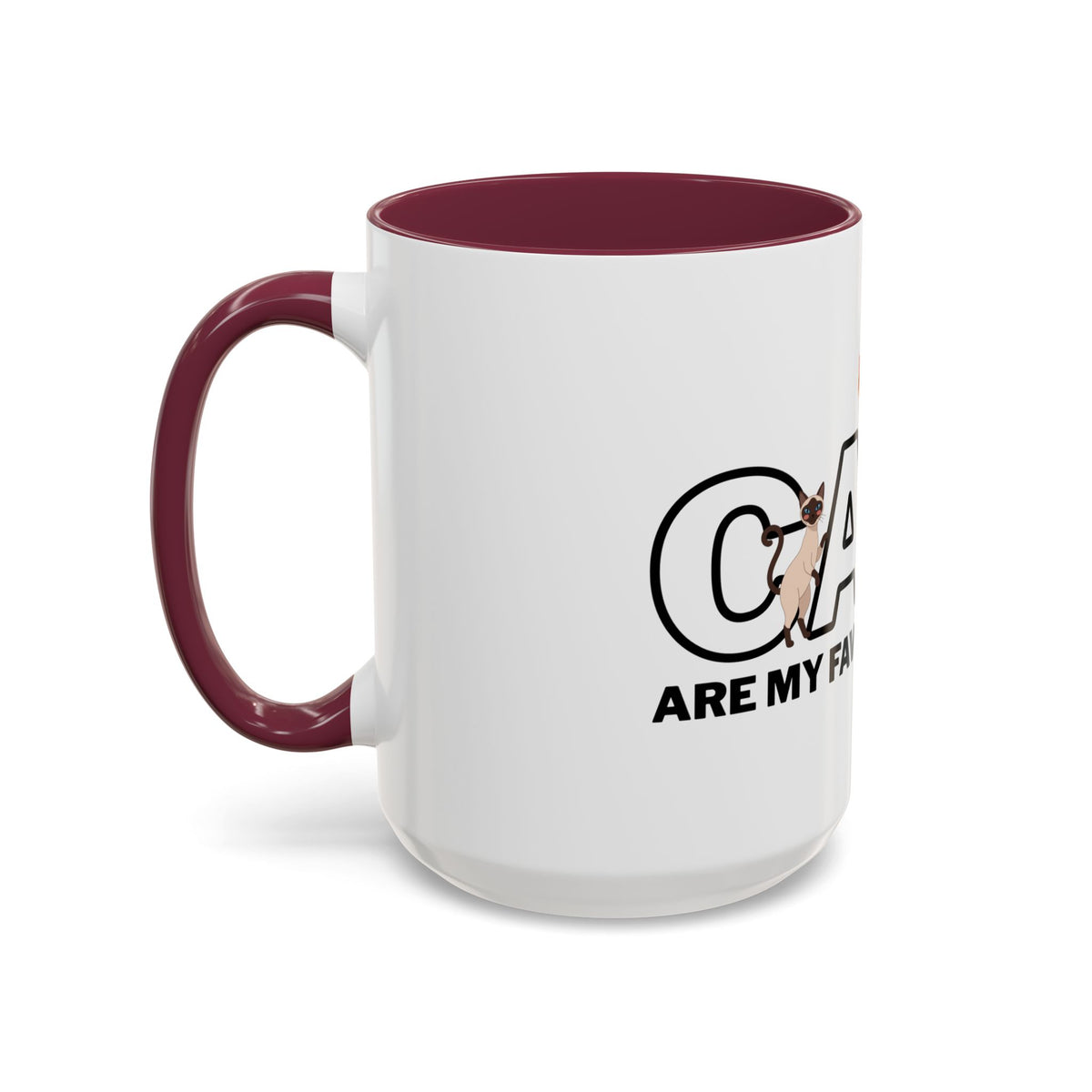 Cats Are My Favorite People Cat Lover Mug