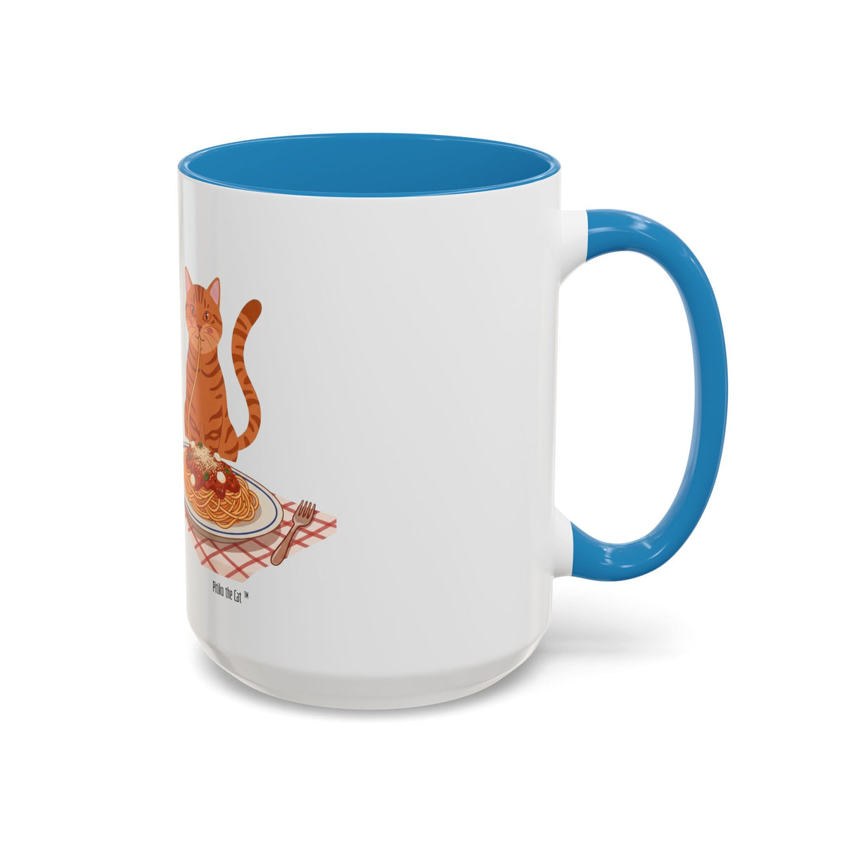 Amore & Pasta & Meow & Pasta Cat Coffee Mug