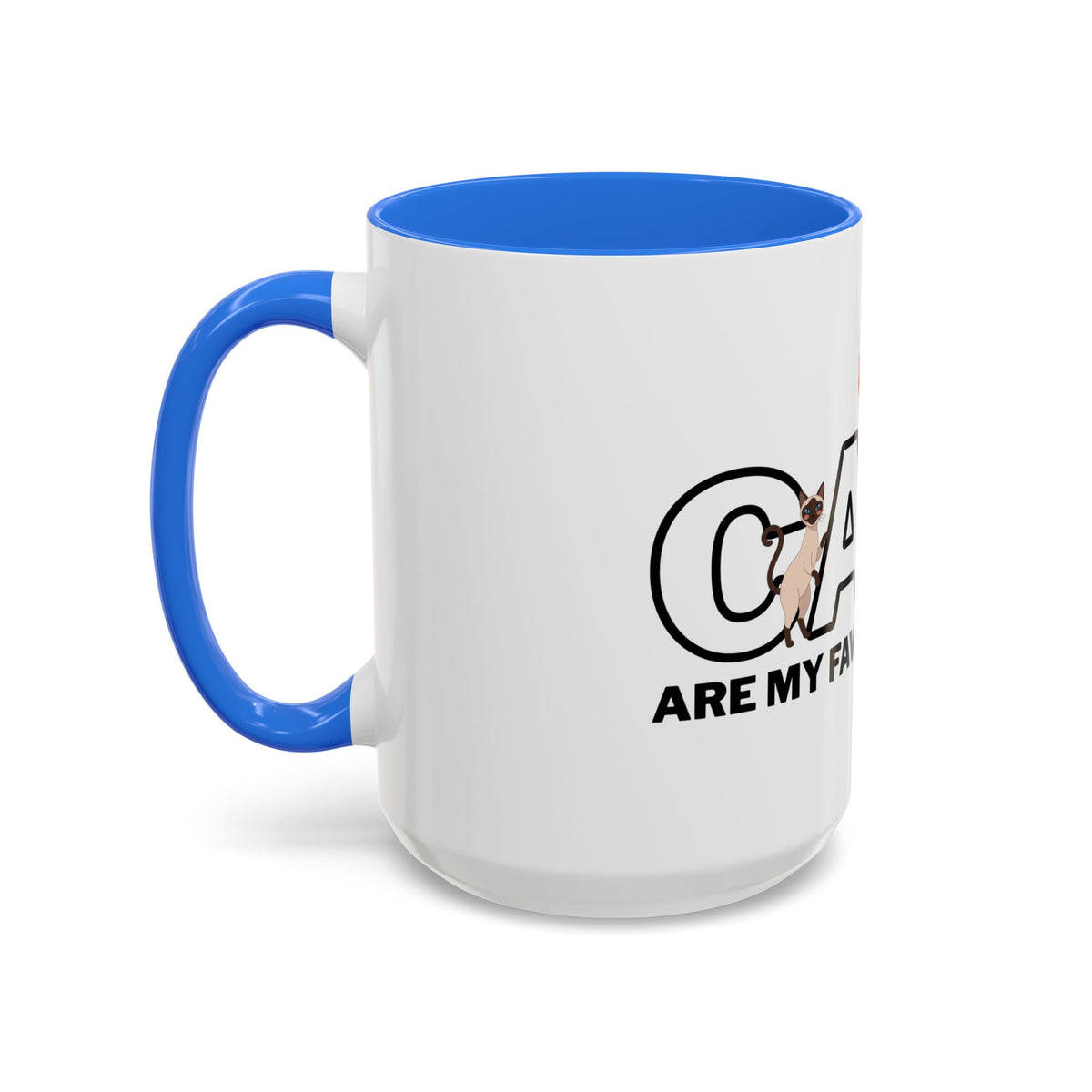 Cats Are My Favorite People Cat Lover Mug