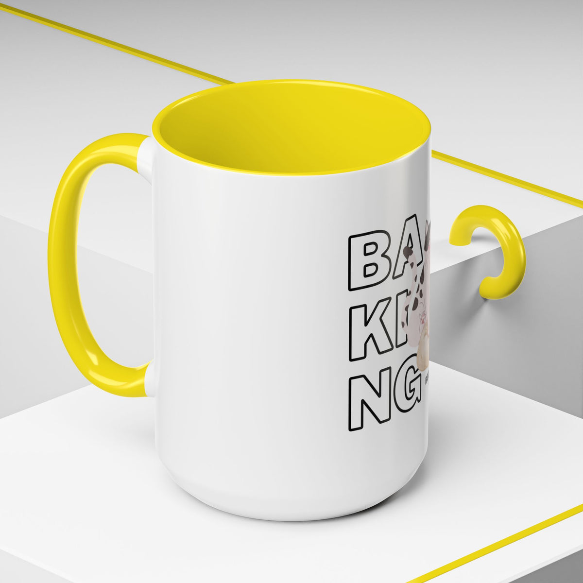 Baking Cat “Because Murder Is Wrong” Coffee Mug