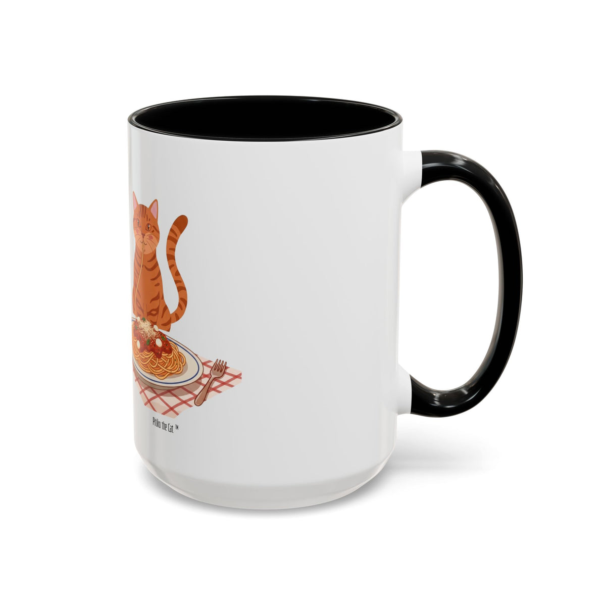 Amore & Pasta & Meow & Pasta Cat Coffee Mug
