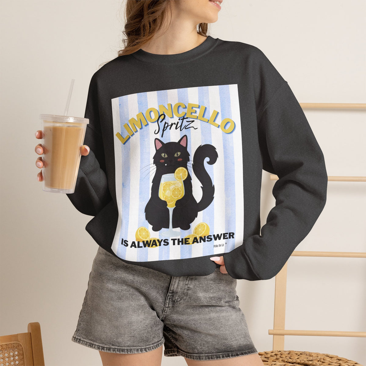 Limoncello Spritz Cat Sweatshirt