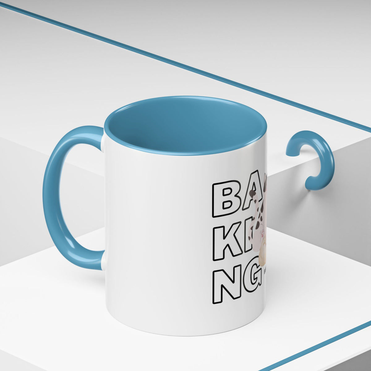Baking Cat “Because Murder Is Wrong” Coffee Mug