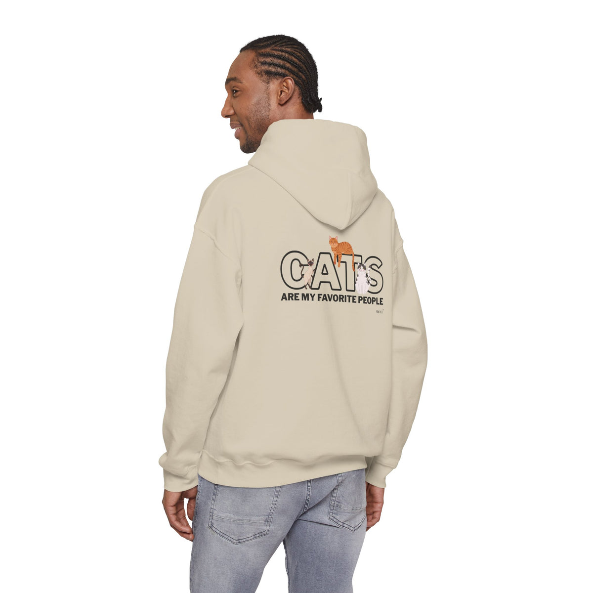 Cats Are My Favorite People Hoodie