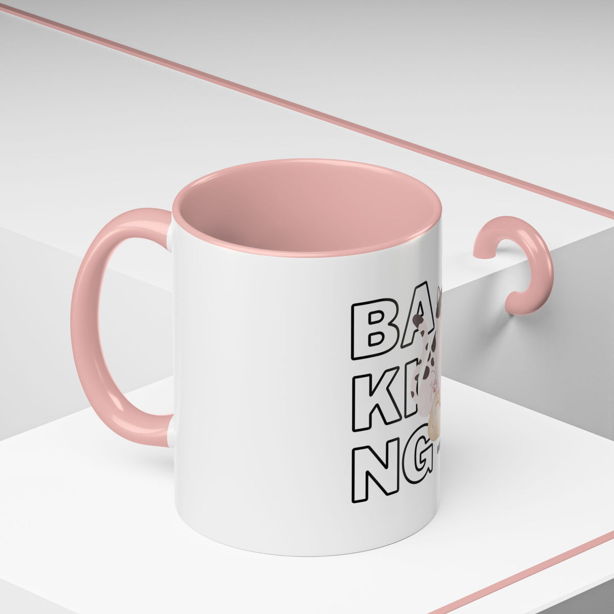 Baking Cat “Because Murder Is Wrong” Coffee Mug