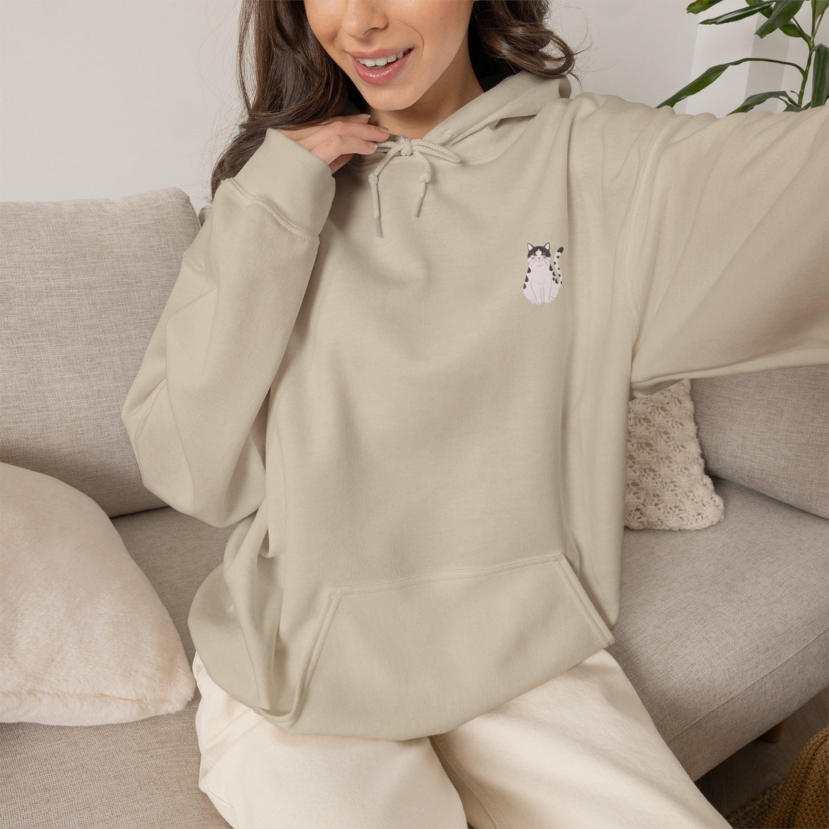 Cats Are My Favorite People Hoodie