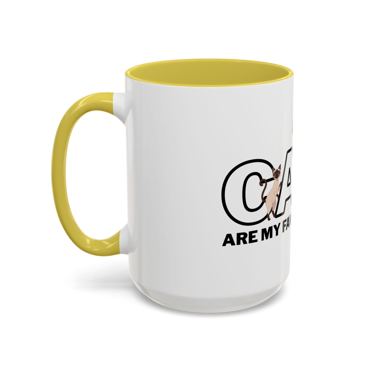 Cats Are My Favorite People Cat Lover Mug