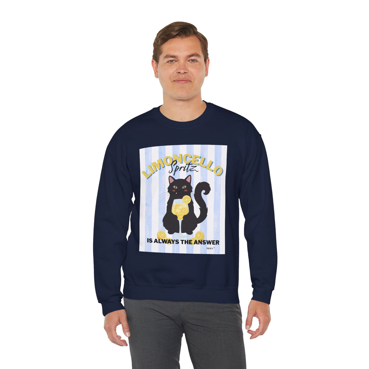 Limoncello Spritz Cat Sweatshirt