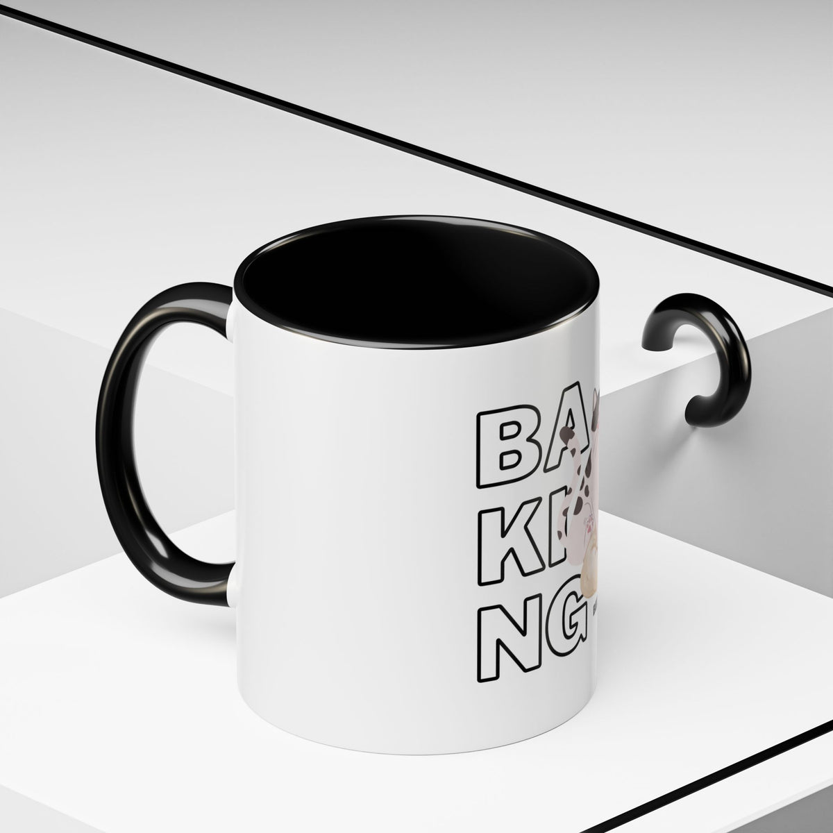 Baking Cat “Because Murder Is Wrong” Coffee Mug