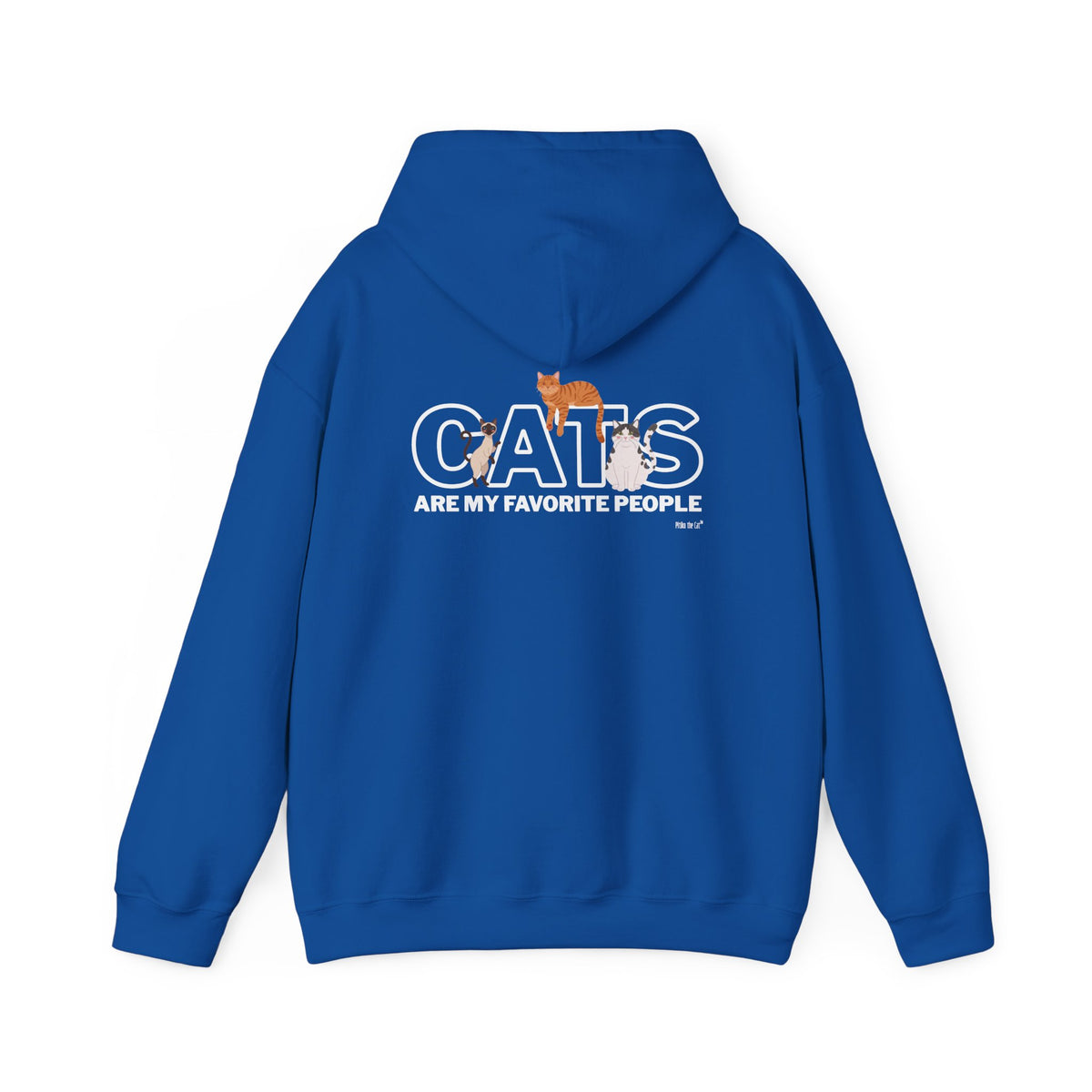 Cats Are My Favorite People Hoodie