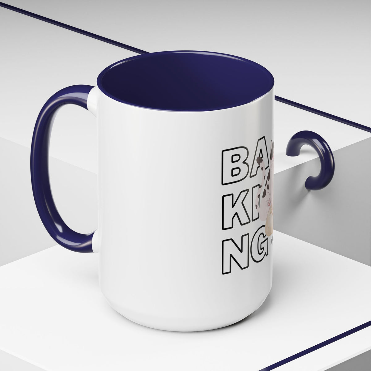 Baking Cat “Because Murder Is Wrong” Coffee Mug