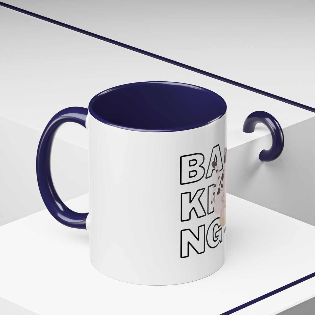 Baking Cat “Because Murder Is Wrong” Coffee Mug