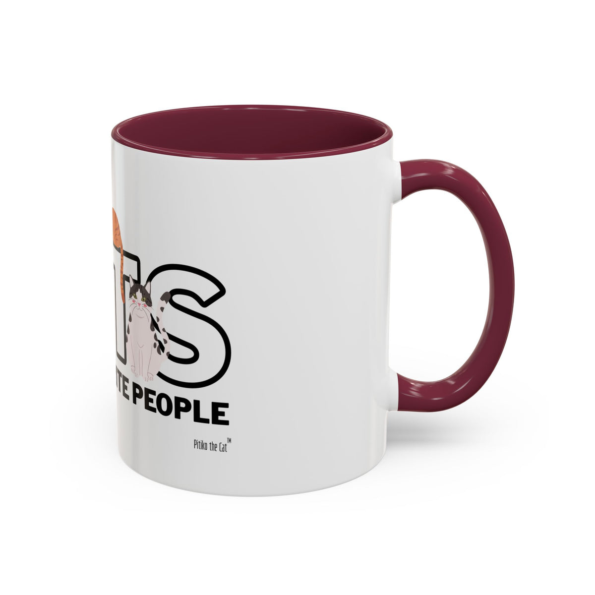 Cats Are My Favorite People Cat Lover Mug