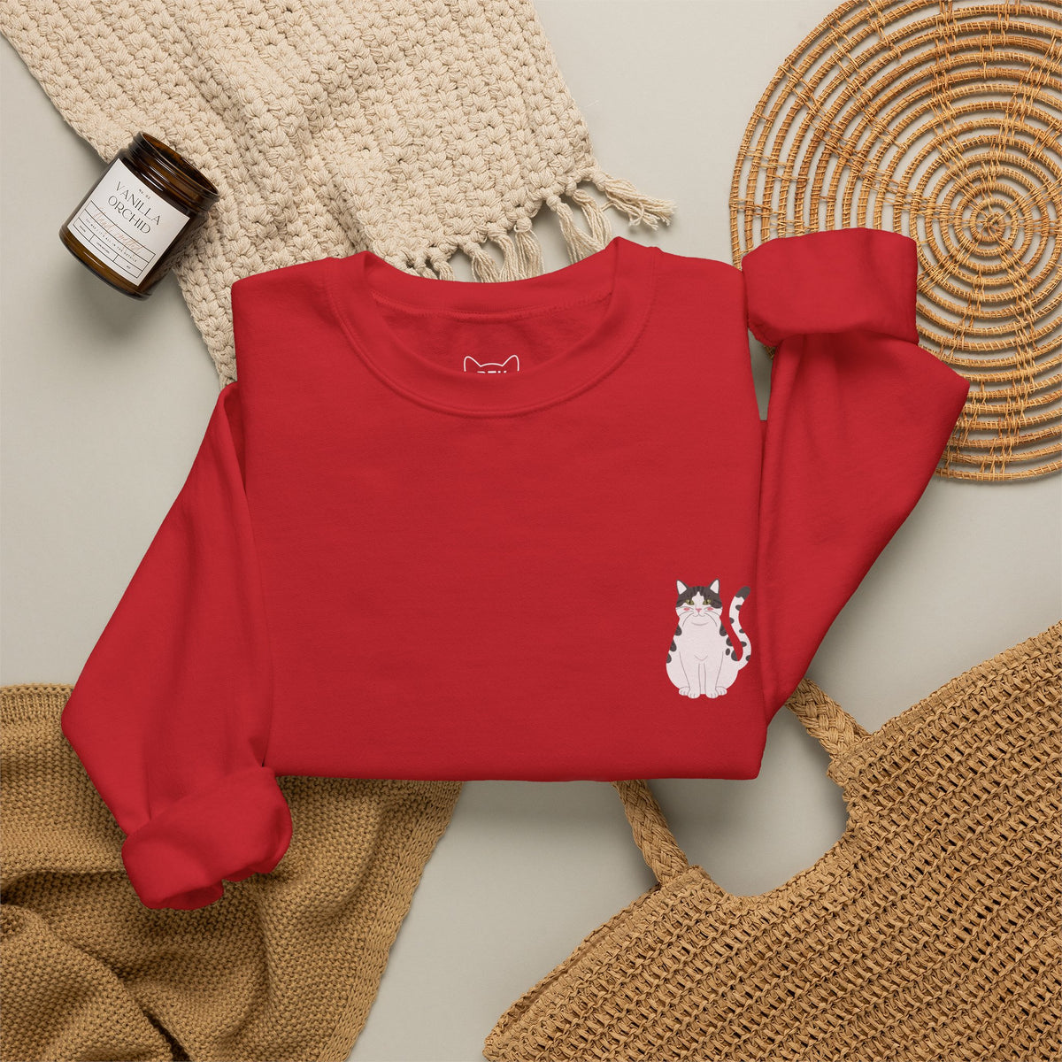 Cats Are My Favorite People Crewneck Sweatshirt