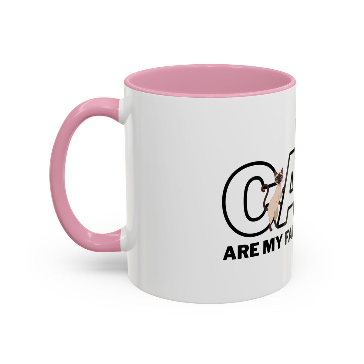 Cats Are My Favorite People Cat Lover Mug