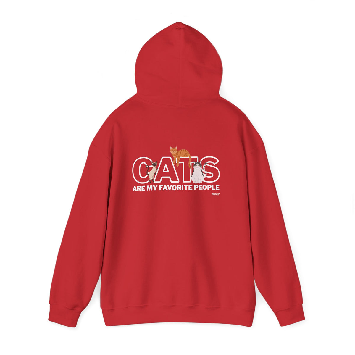 Cats Are My Favorite People Hoodie