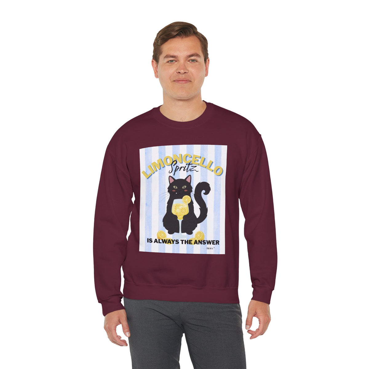 Limoncello Spritz Cat Sweatshirt