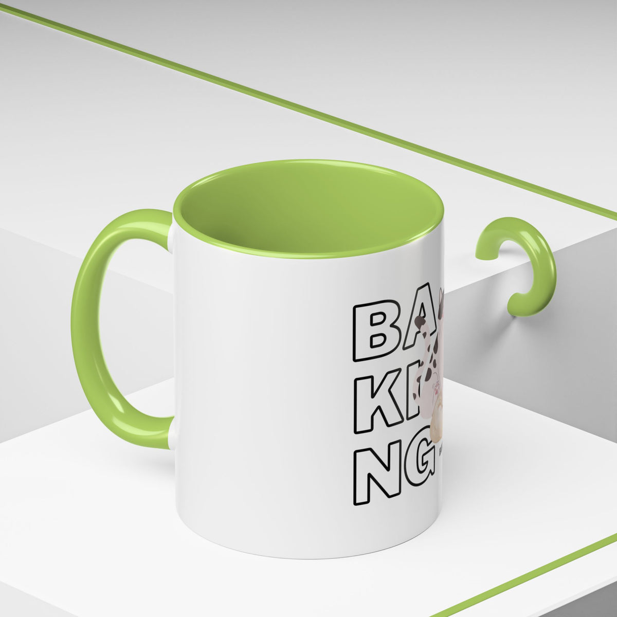 Baking Cat “Because Murder Is Wrong” Coffee Mug