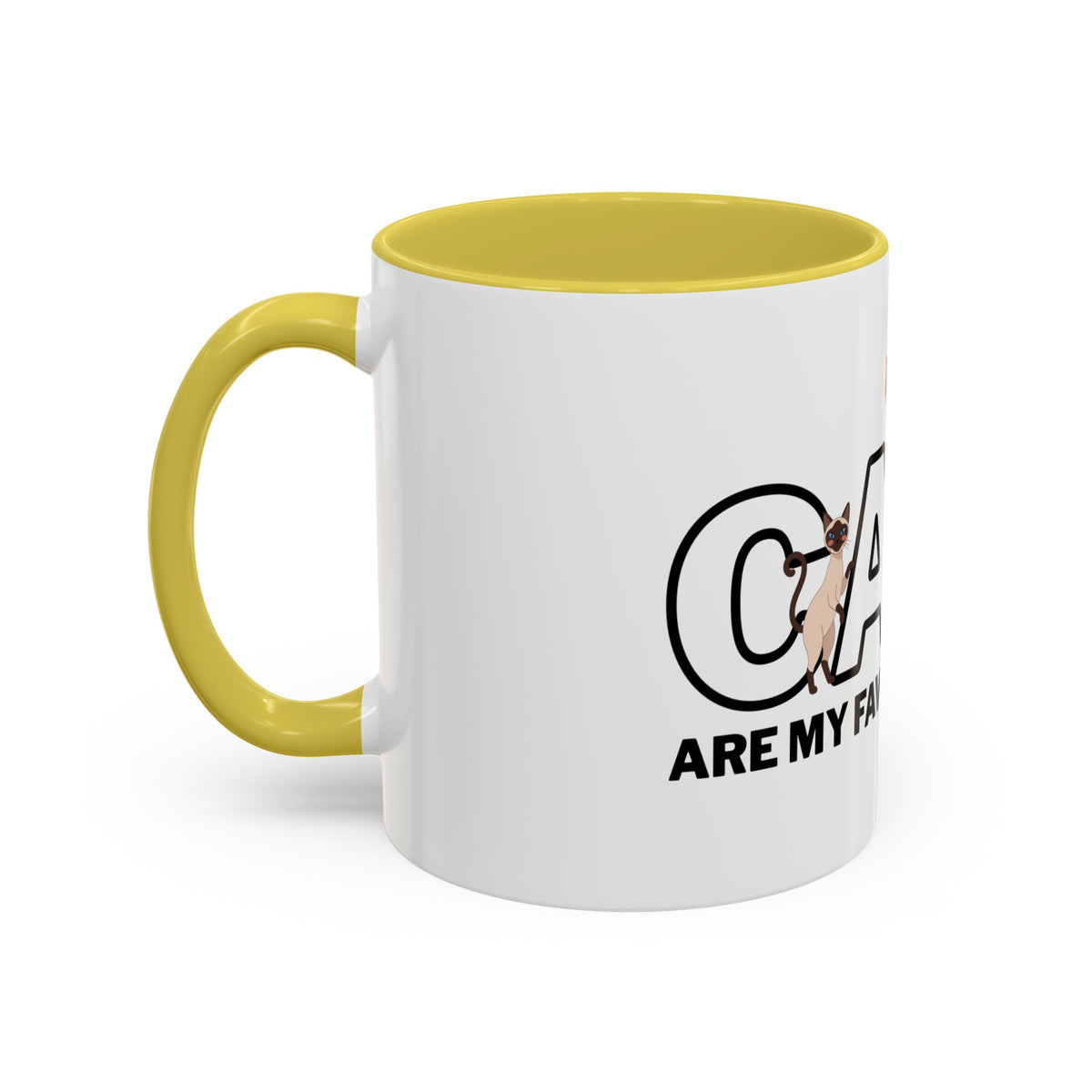 Cats Are My Favorite People Cat Lover Mug