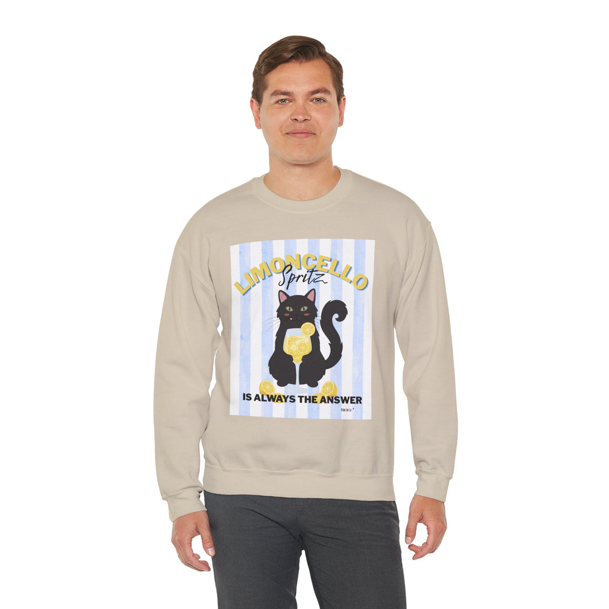 Limoncello Spritz Cat Sweatshirt