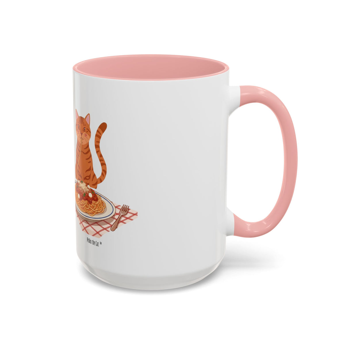 Amore & Pasta & Meow & Pasta Cat Coffee Mug