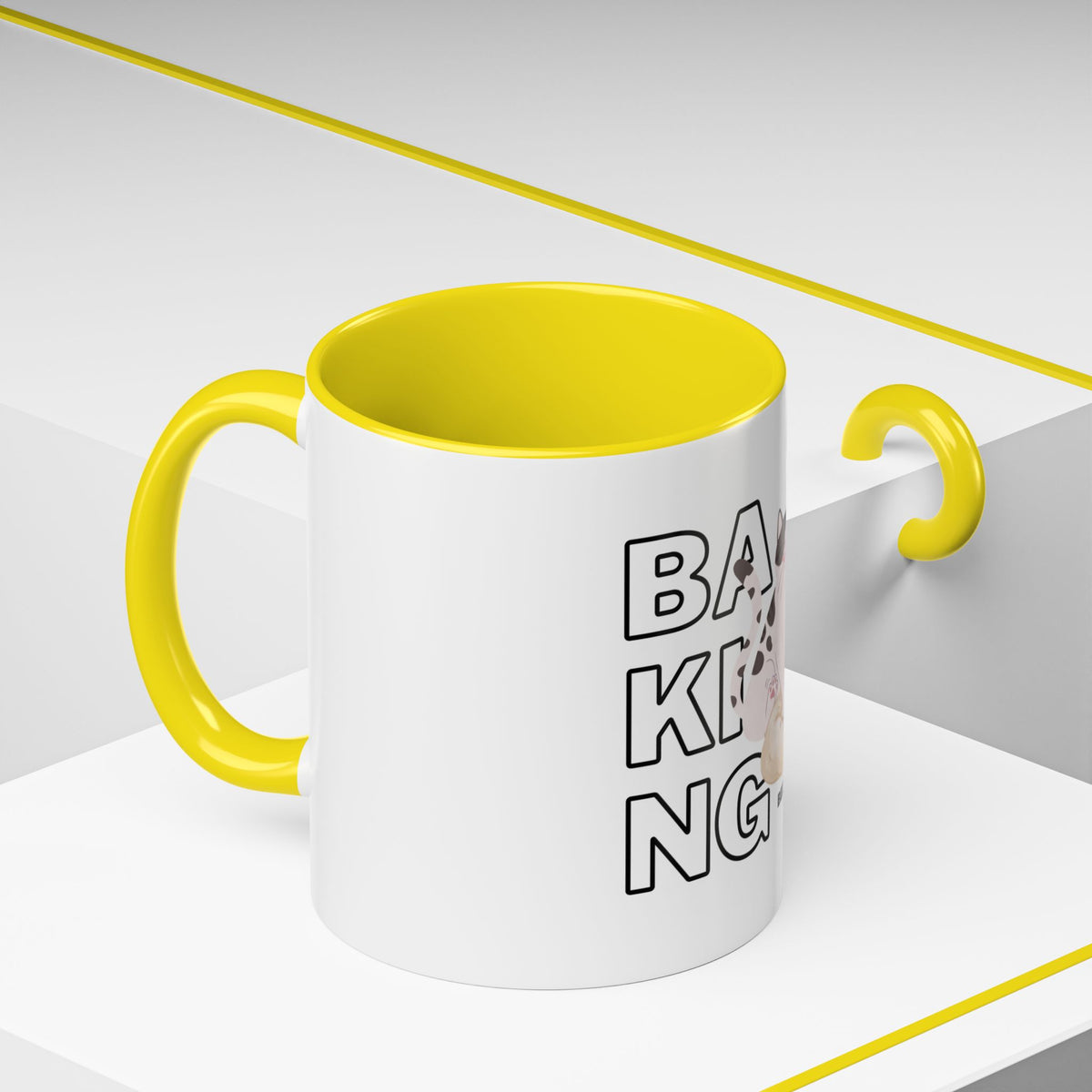 Baking Cat “Because Murder Is Wrong” Coffee Mug