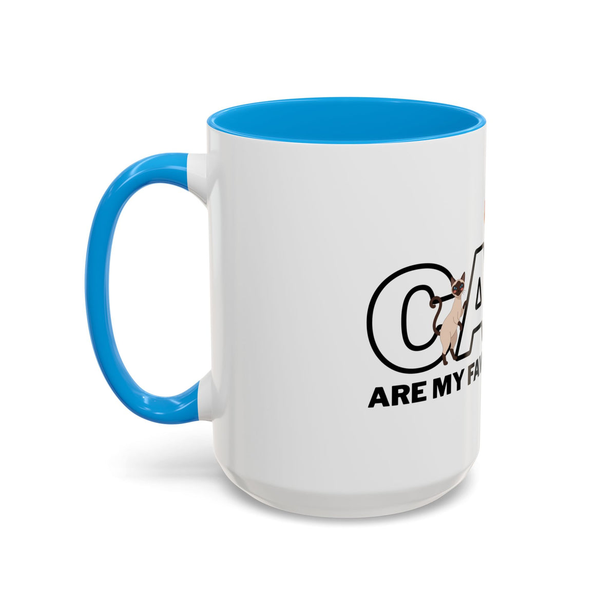 Cats Are My Favorite People Cat Lover Mug