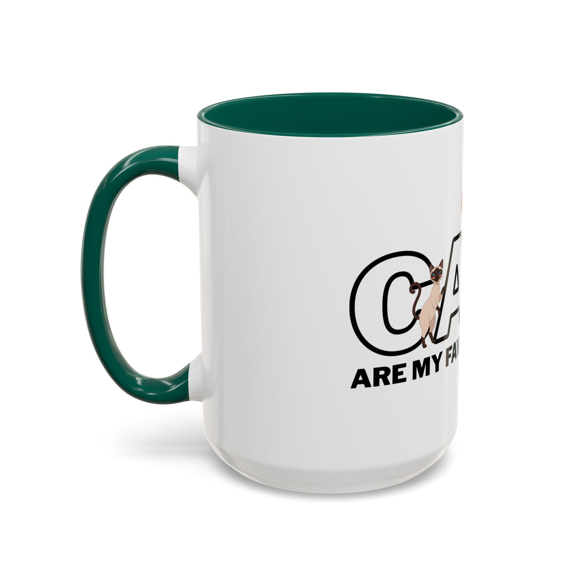 Cats Are My Favorite People Cat Lover Mug