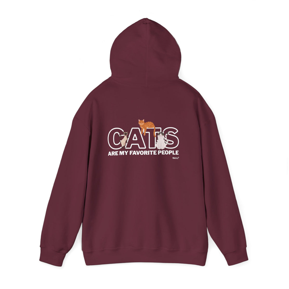 Cats Are My Favorite People Hoodie