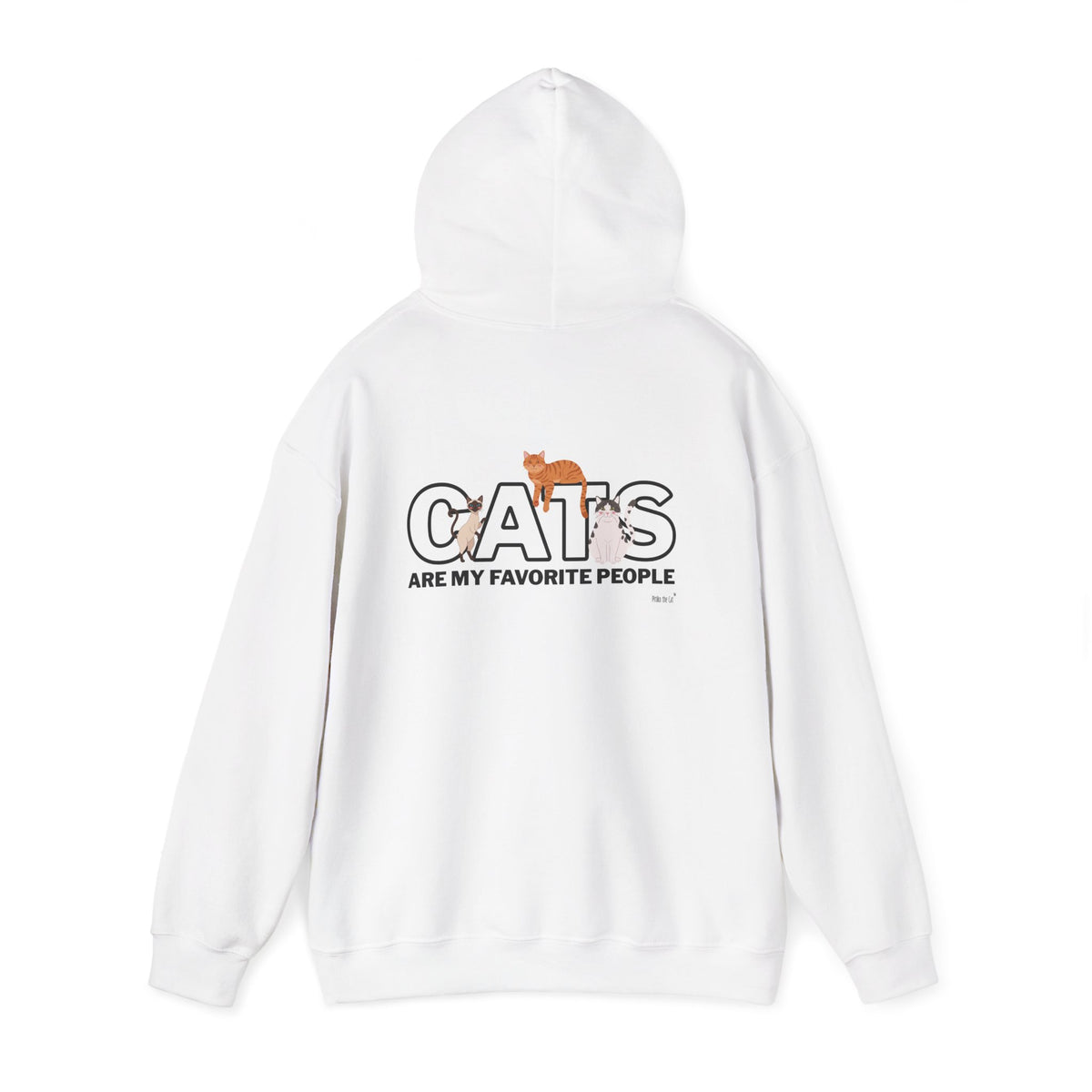 Cats Are My Favorite People Hoodie