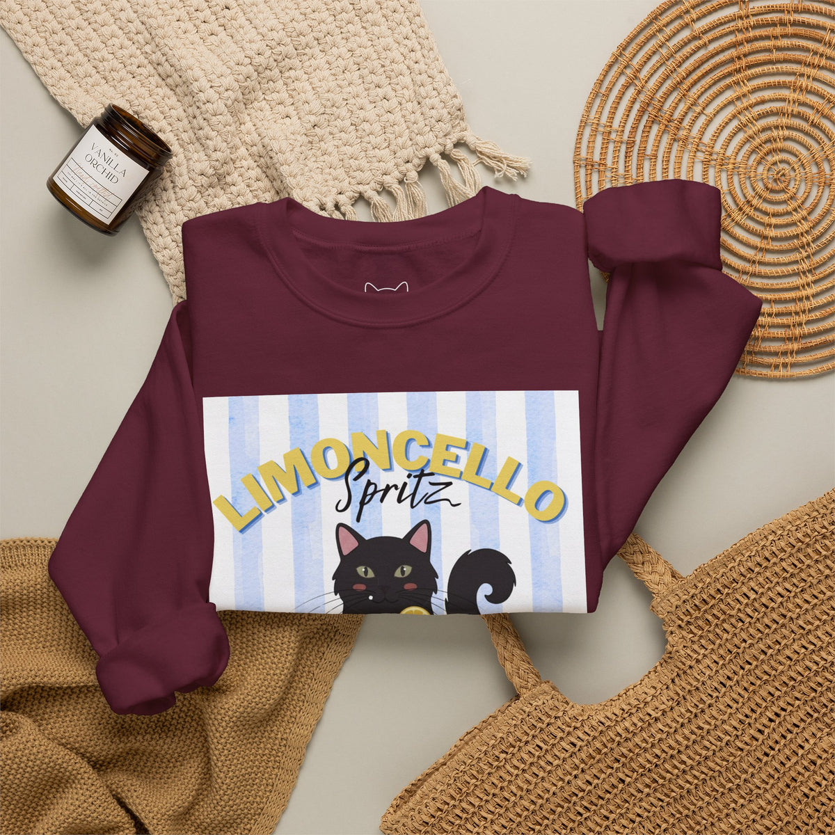 Limoncello Spritz Cat Sweatshirt