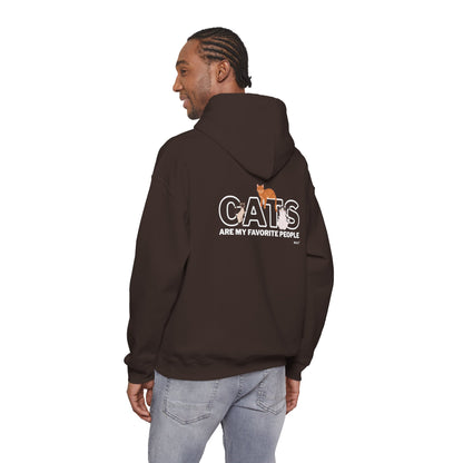 Cats Are My Favorite People Hoodie