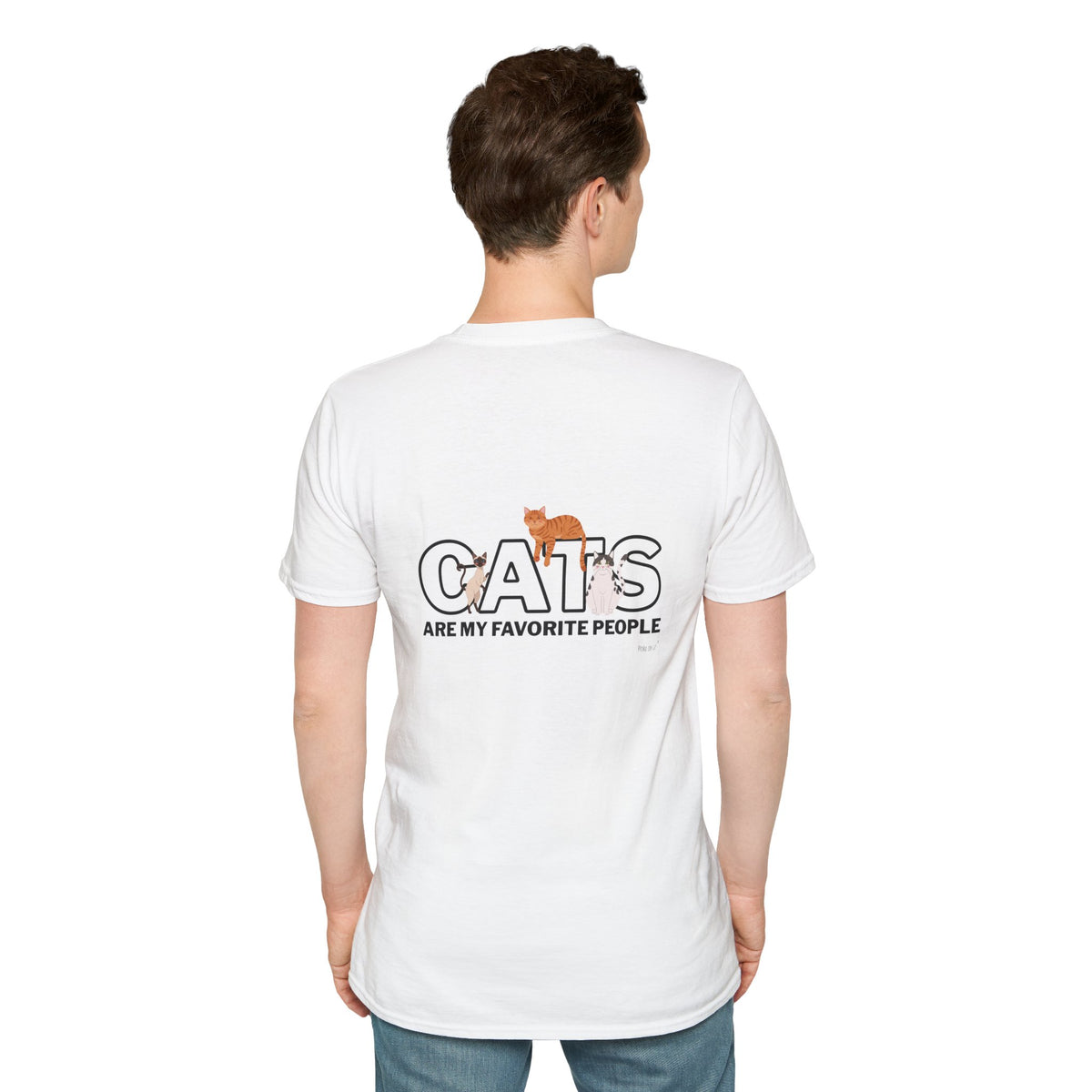 Cats Are My Favorite People T-Shirt