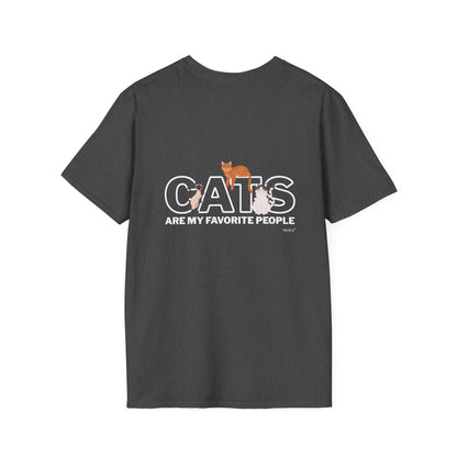Cats Are My Favorite People T-Shirt