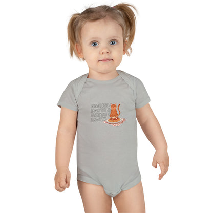 Amore & Pasta & Gatto & Basta Baby Onesie