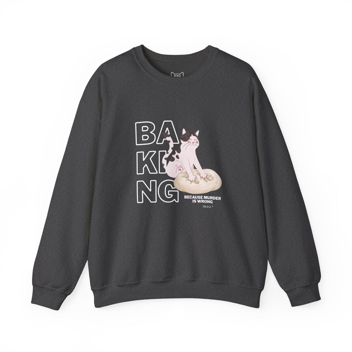 Baking Cat Crewneck Sweatshirt