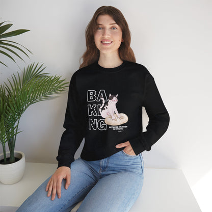 Baking Cat Crewneck Sweatshirt