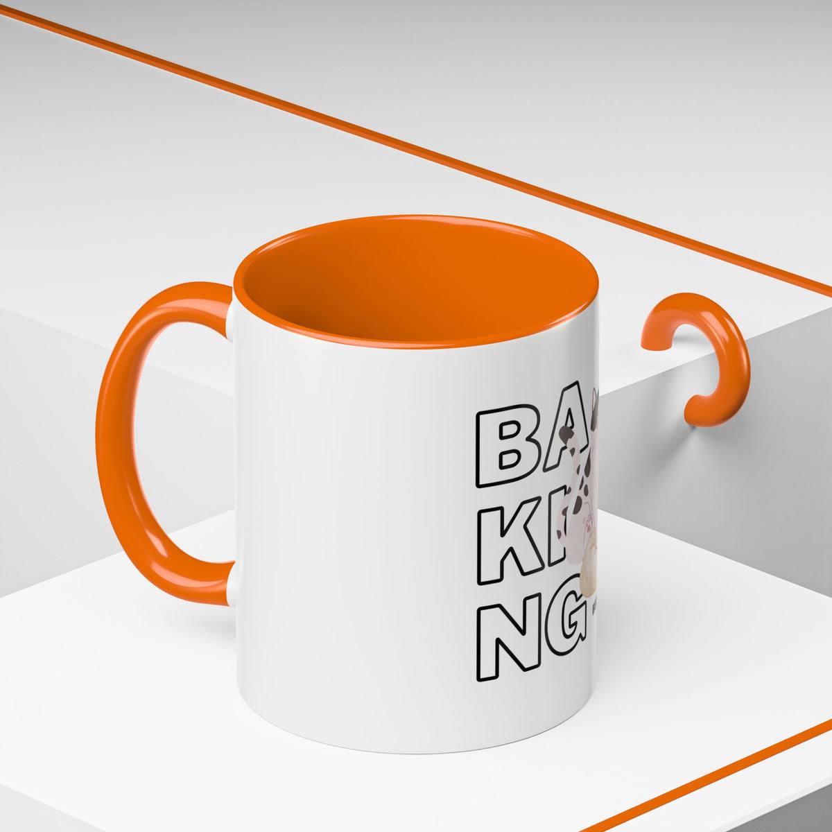 Baking Cat “Because Murder Is Wrong” Coffee Mug