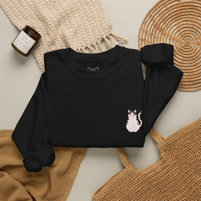 Cats Are My Favorite People Crewneck Sweatshirt