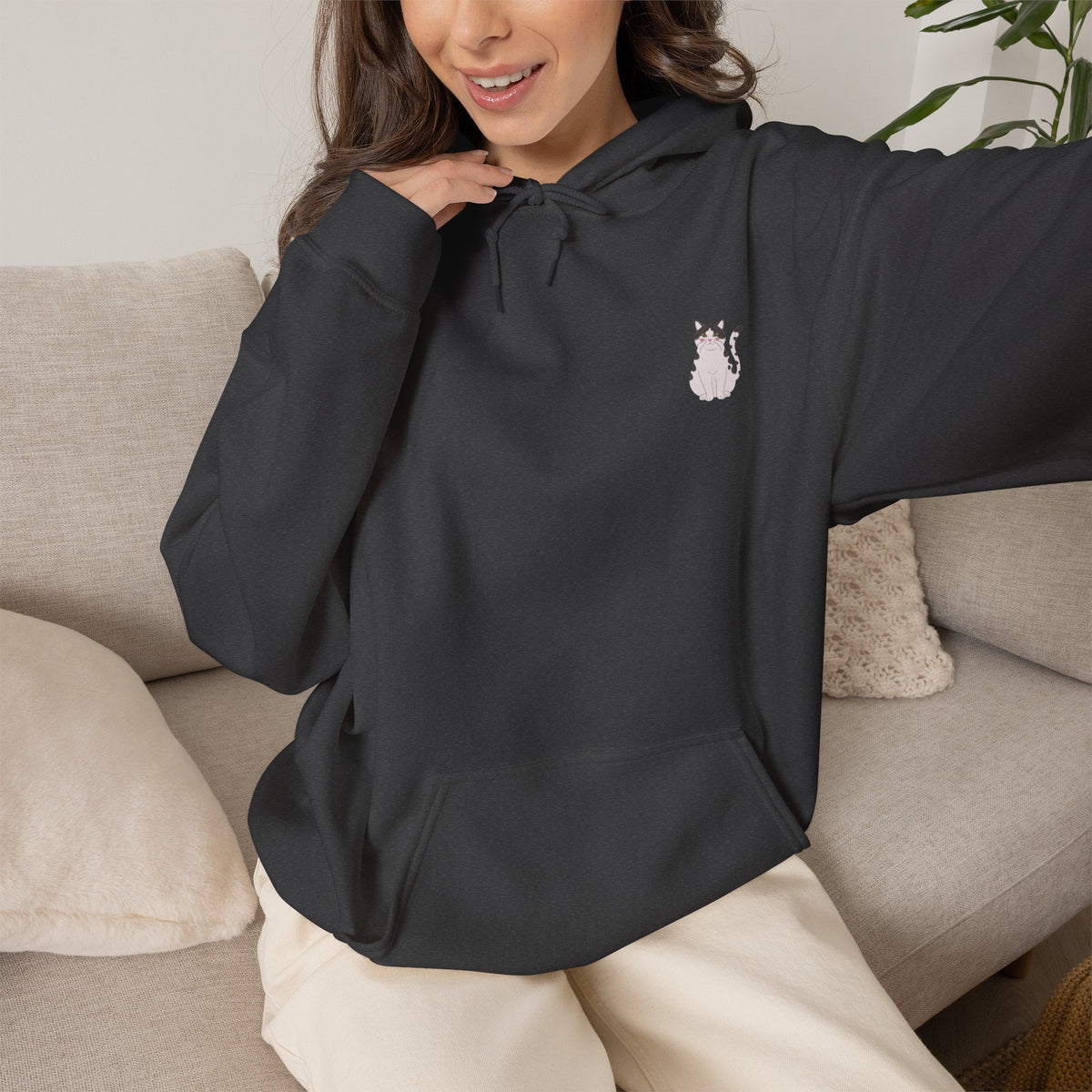 Cats Are My Favorite People Hoodie
