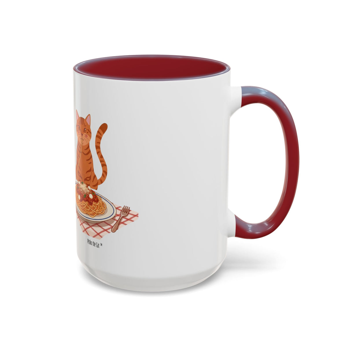 Amore & Pasta & Meow & Pasta Cat Coffee Mug