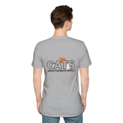 Cats Are My Favorite People T-Shirt