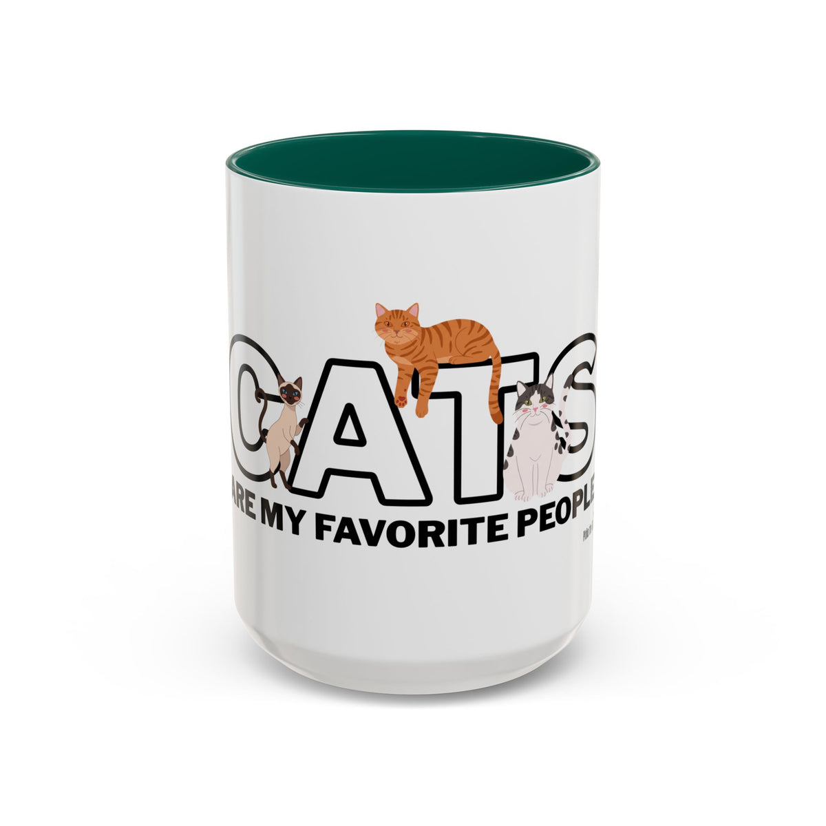 Cats Are My Favorite People Cat Lover Mug