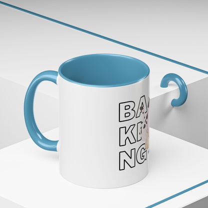 Baking Cat “Because Murder Is Wrong” Coffee Mug