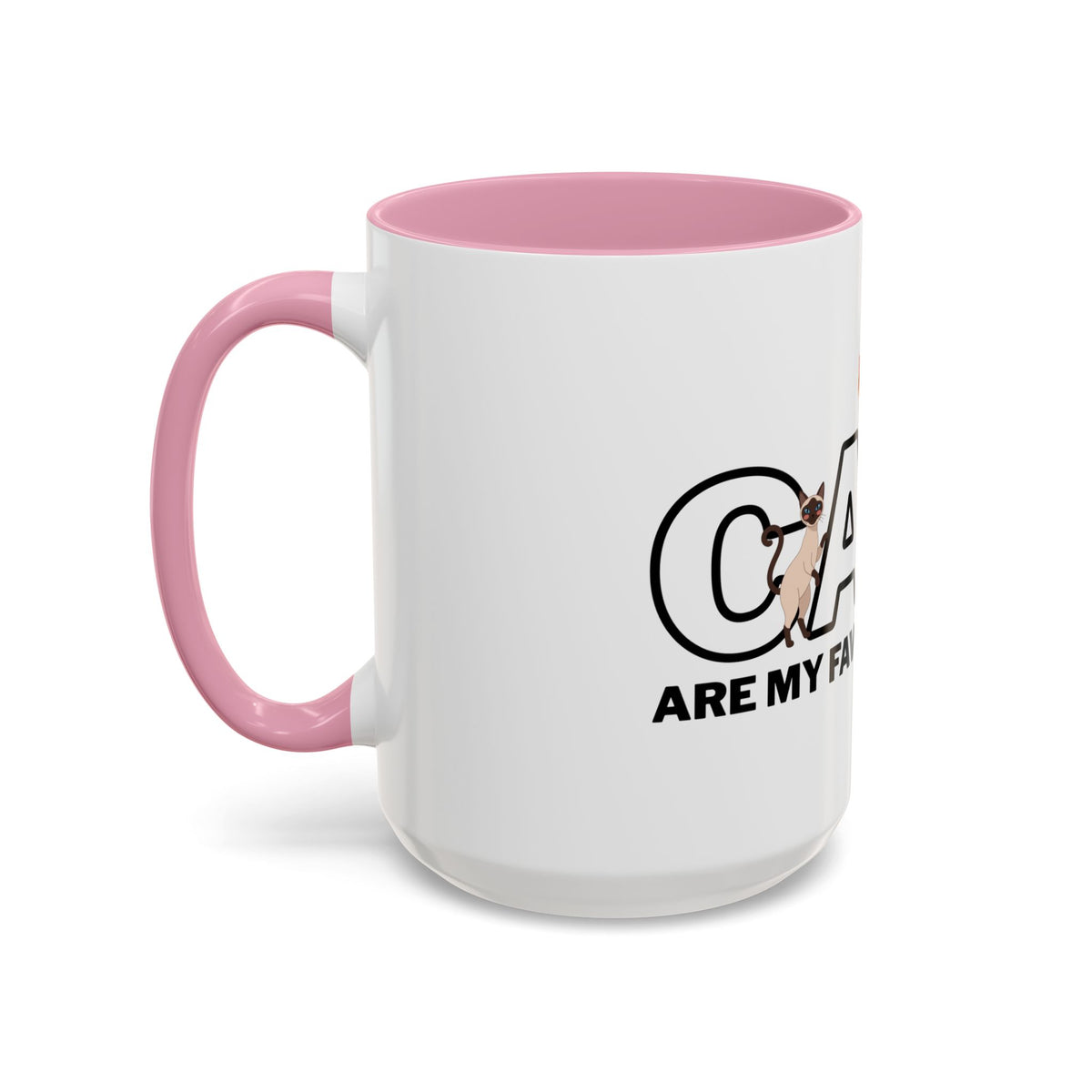 Cats Are My Favorite People Cat Lover Mug