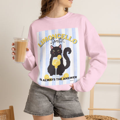 Limoncello Spritz Cat Sweatshirt