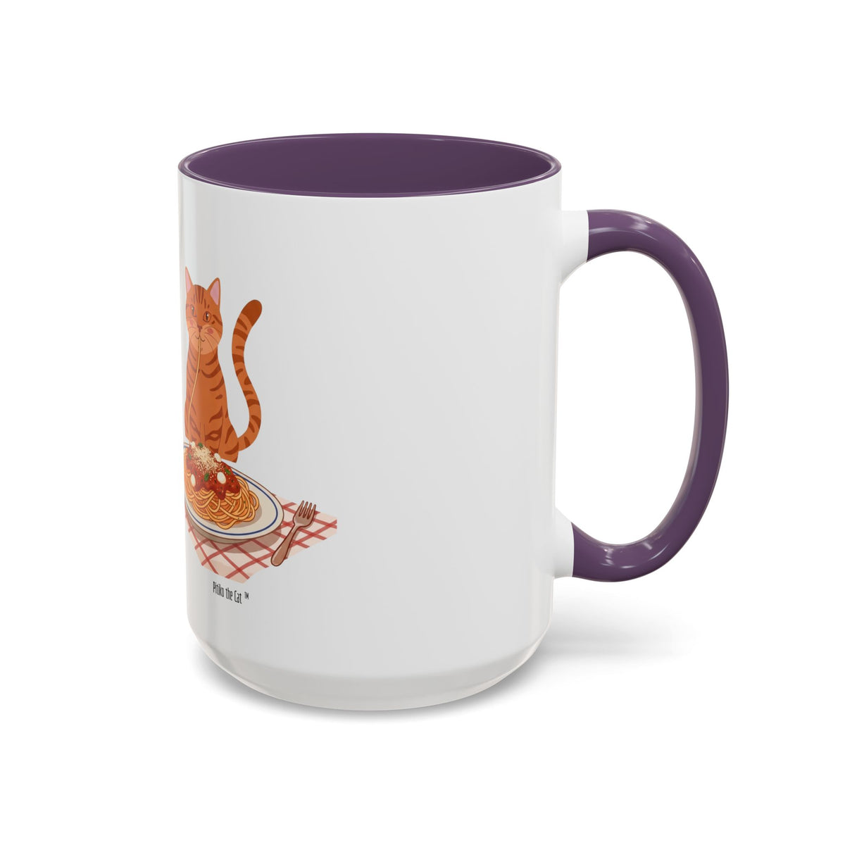 Amore & Pasta & Meow & Pasta Cat Coffee Mug
