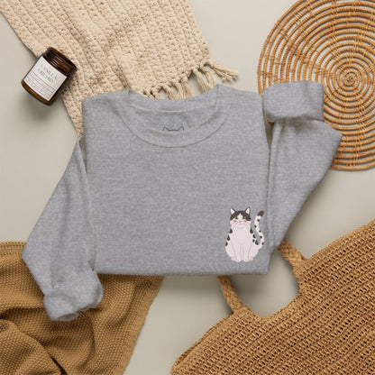 Cats Are My Favorite People Crewneck Sweatshirt